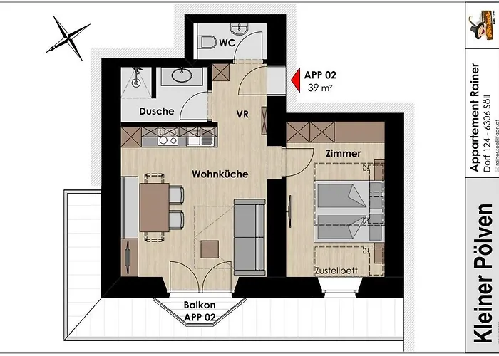 Rainer - Mittendrin Appartement Söll