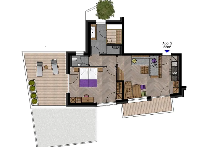 Rainer - Mittendrin Apartmán