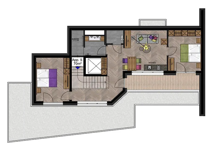 Apartment Rainer - Mittendrin *