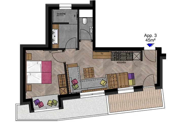 Appartement Rainer - Mittendrin Söll
